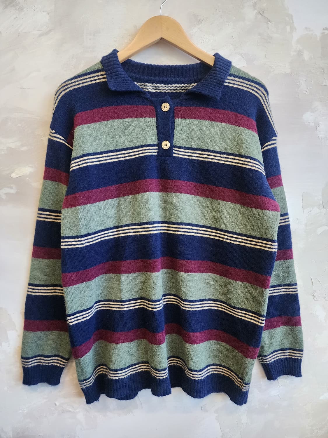 단가라 니트 상품이미지1