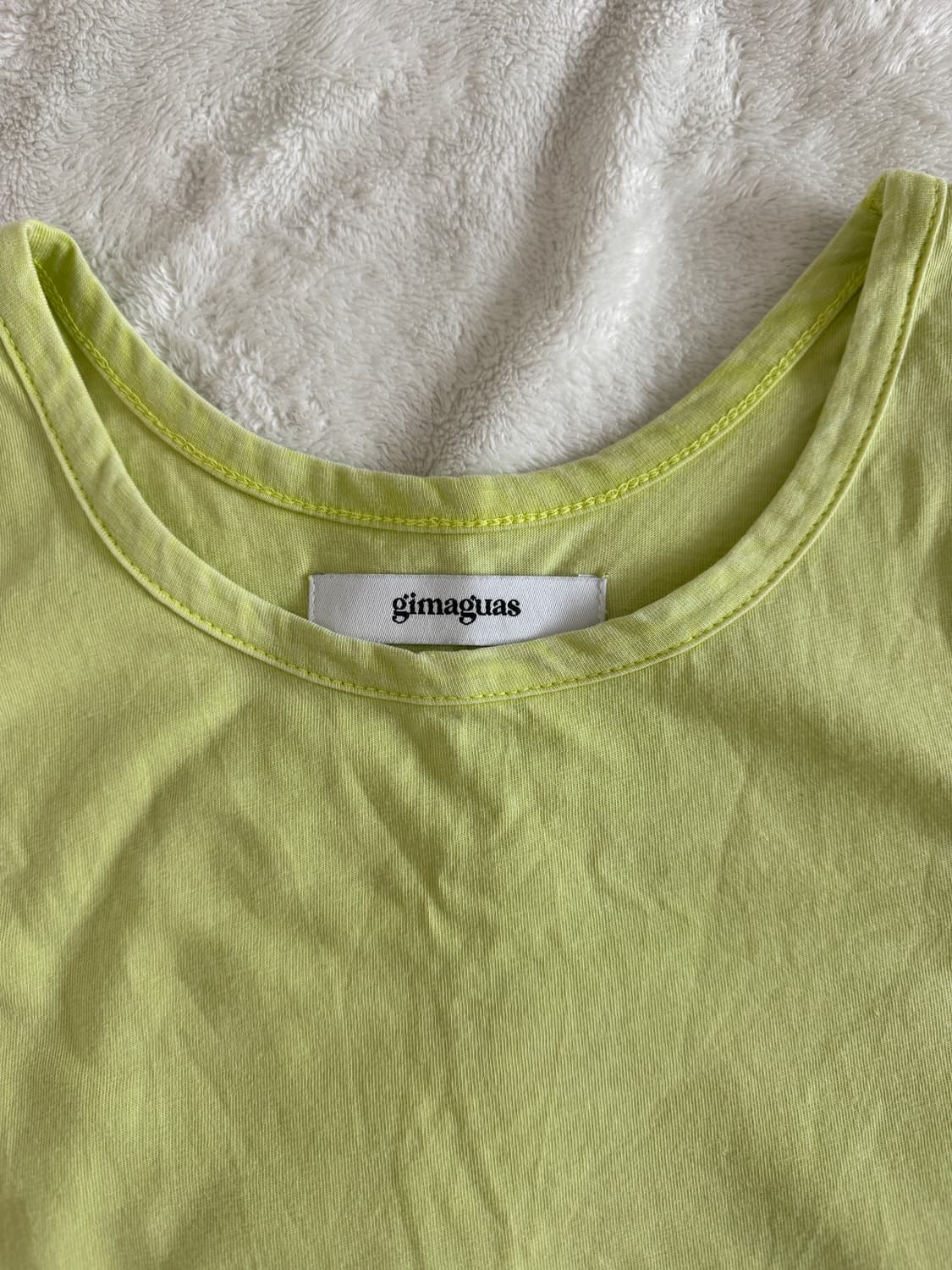 기마구아스 그린 탱크탑 상품이미지4