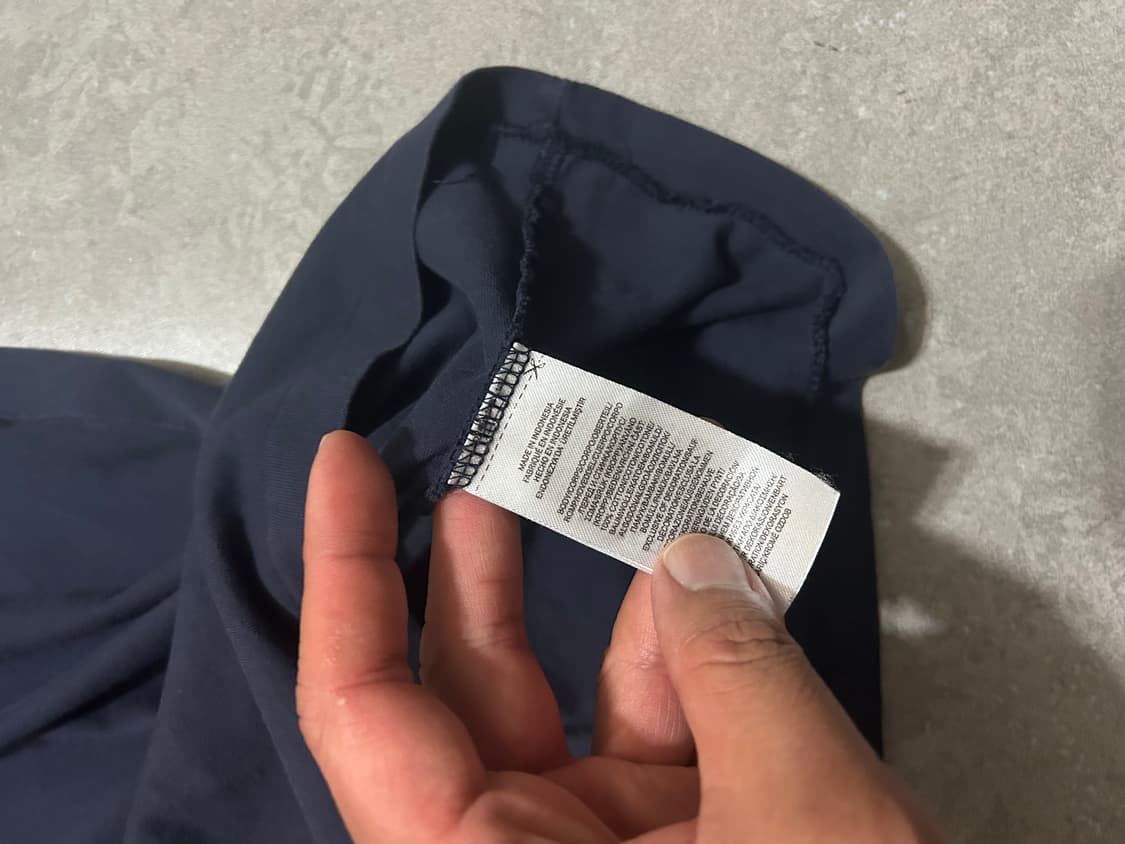 랄프로렌 폴로 네이비컬러 빈티지 코튼 숏슬리브 티셔츠 95size     상품이미지4