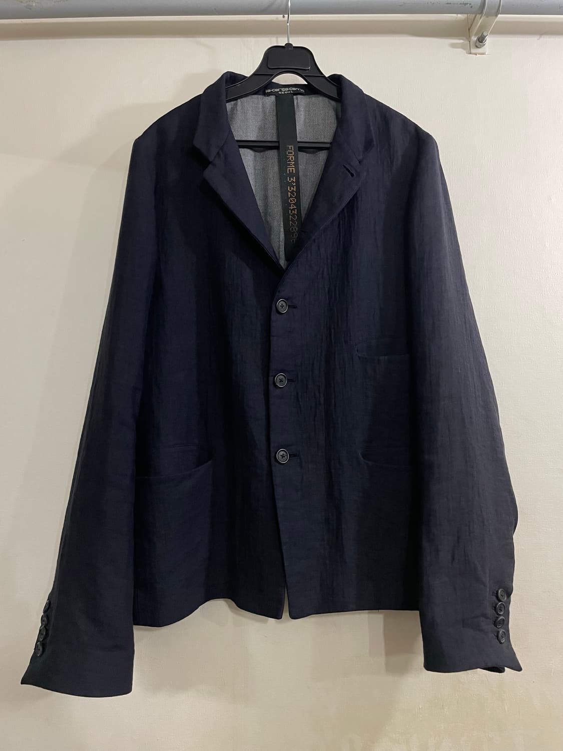 포르메 덱스프레시옹 린넨 자켓 네이비 48 상품이미지1