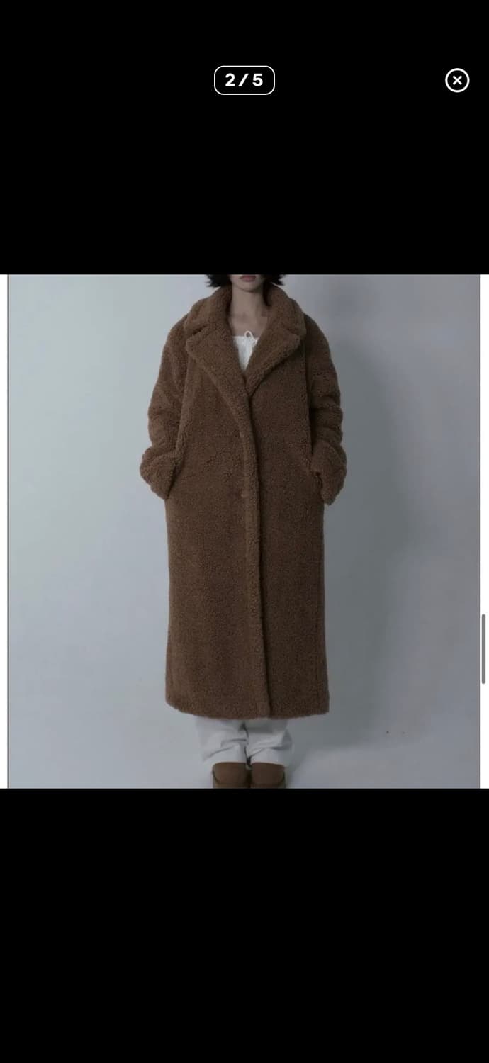 [시즌오프]페일제이드 테디코트 상품이미지3