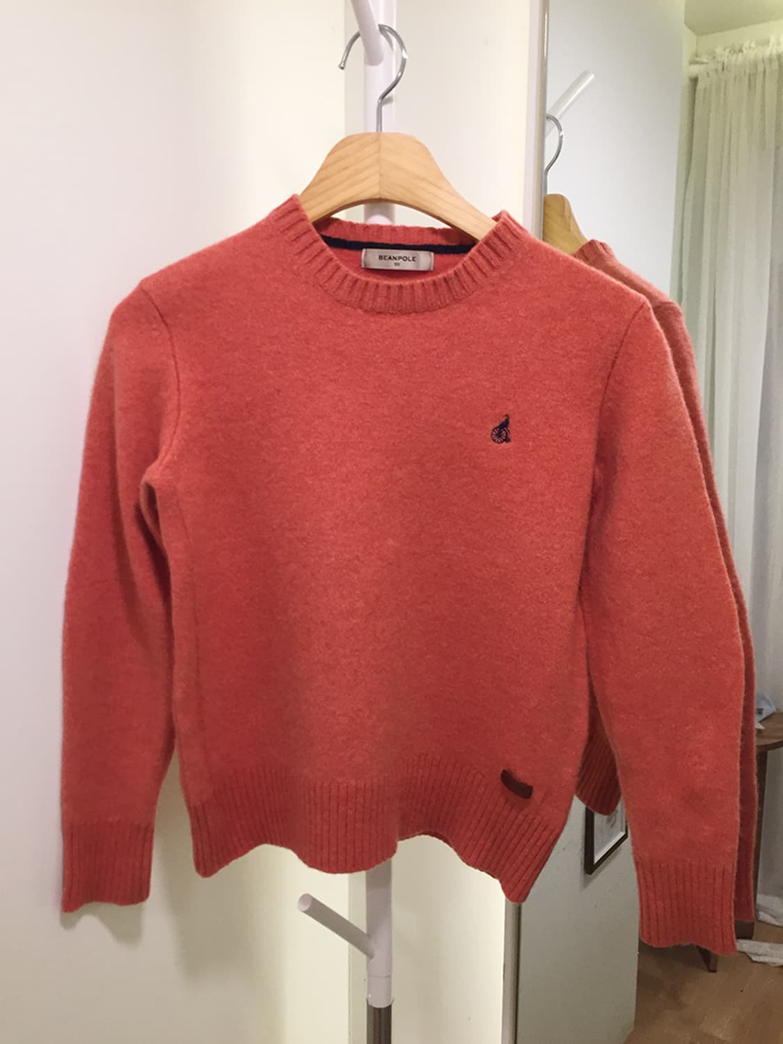 여성 빈폴 라운드 니트스웨터 90~95 상품이미지5