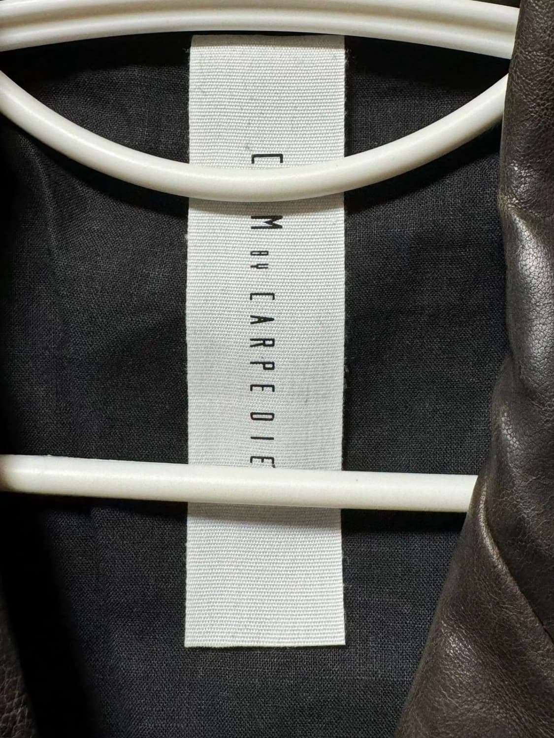 Carpe diem sheepskin leather jacket 상품이미지2