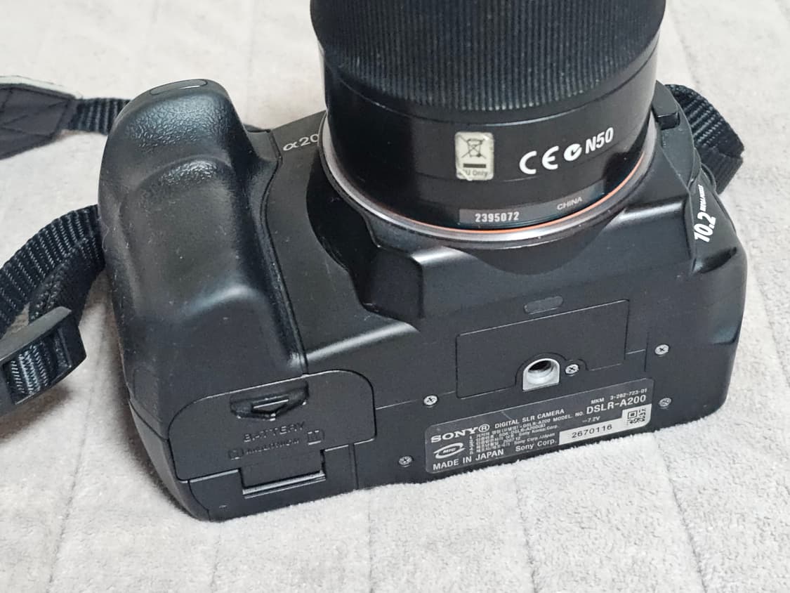 소니 알파 A200 DSLR 카메라 2렌즈 세트 상품이미지10