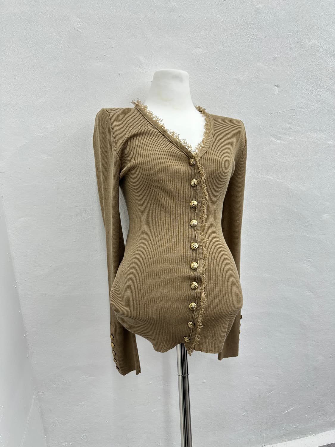 Vintage tassel button cardigan 상품이미지2