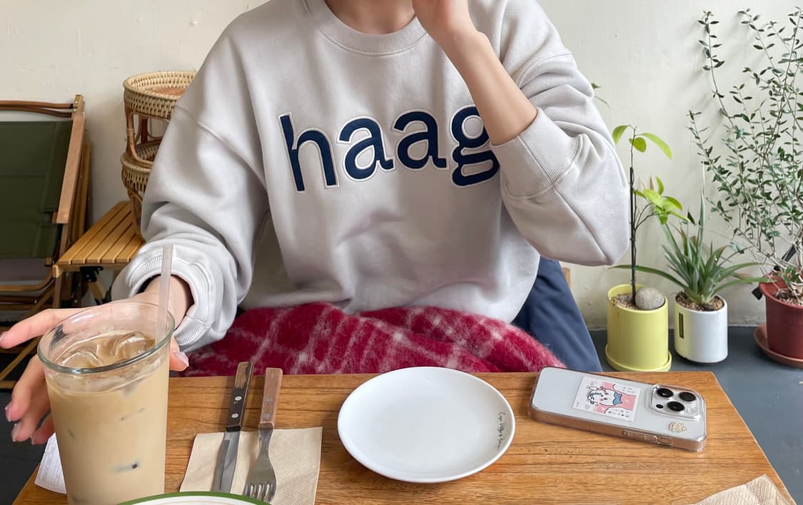 Haag 맨투맨 상품이미지1