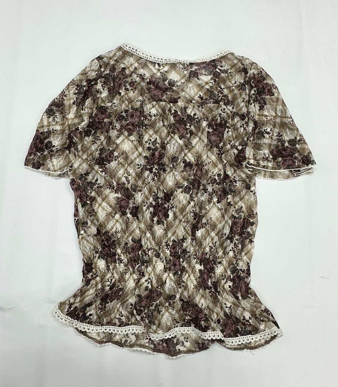 ♠️쇼콜라의 마계룩 코디세트♣️ 갸루 블랙 에스닉 프릴 캉캉 미니스커트 상품이미지6