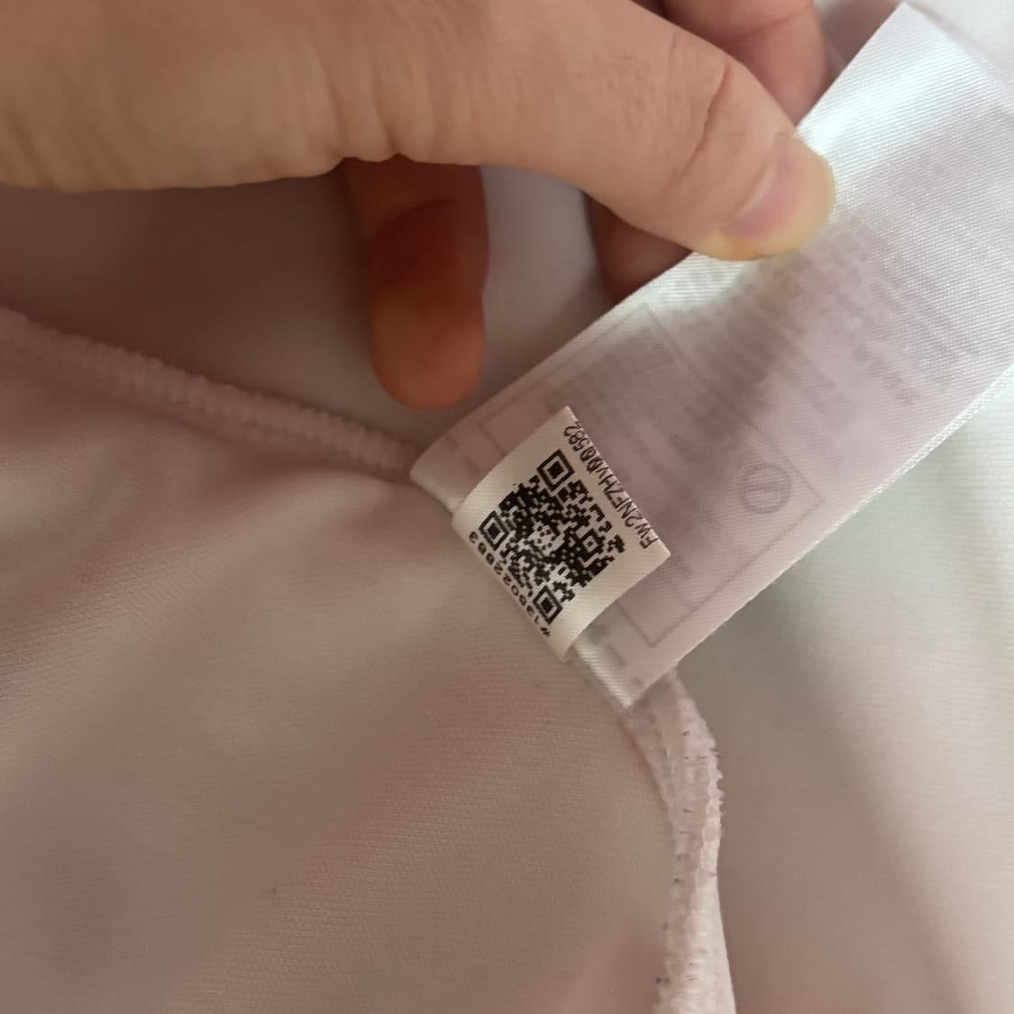 아디다스 흰색 져지 L(하자 있음 필독‼️) 상품이미지6