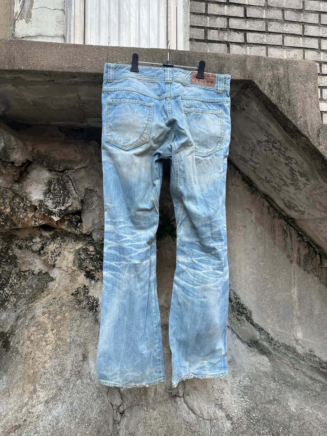 Easy Riders 00s destroyed flare denim pa 상품이미지9
