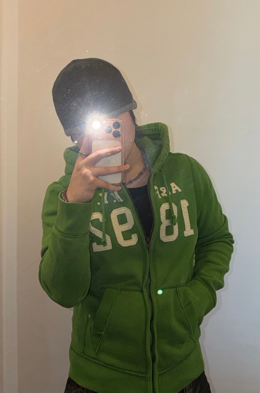 아베크롬비 말차 후드집업 상품이미지1