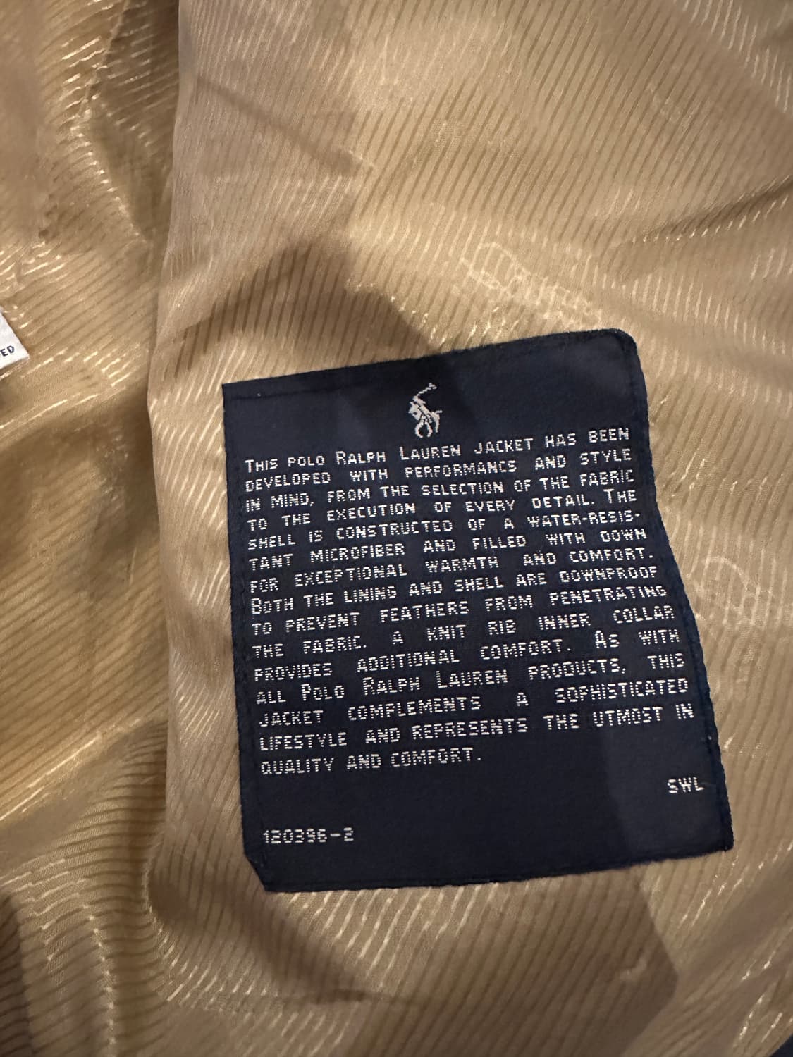 폴로 빅포니 브리튼 패딩 [네이비 M] 상품이미지4