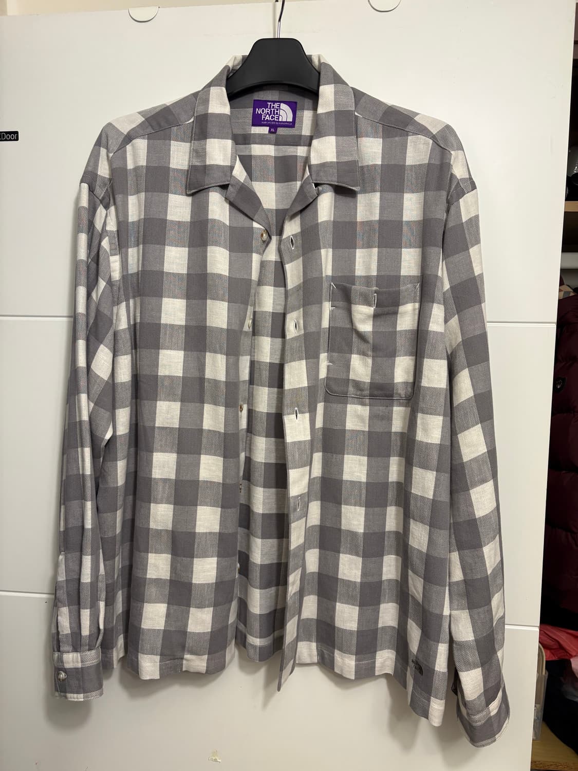 노스페이스 퍼플라벨 체크보드 셔츠 상품이미지1