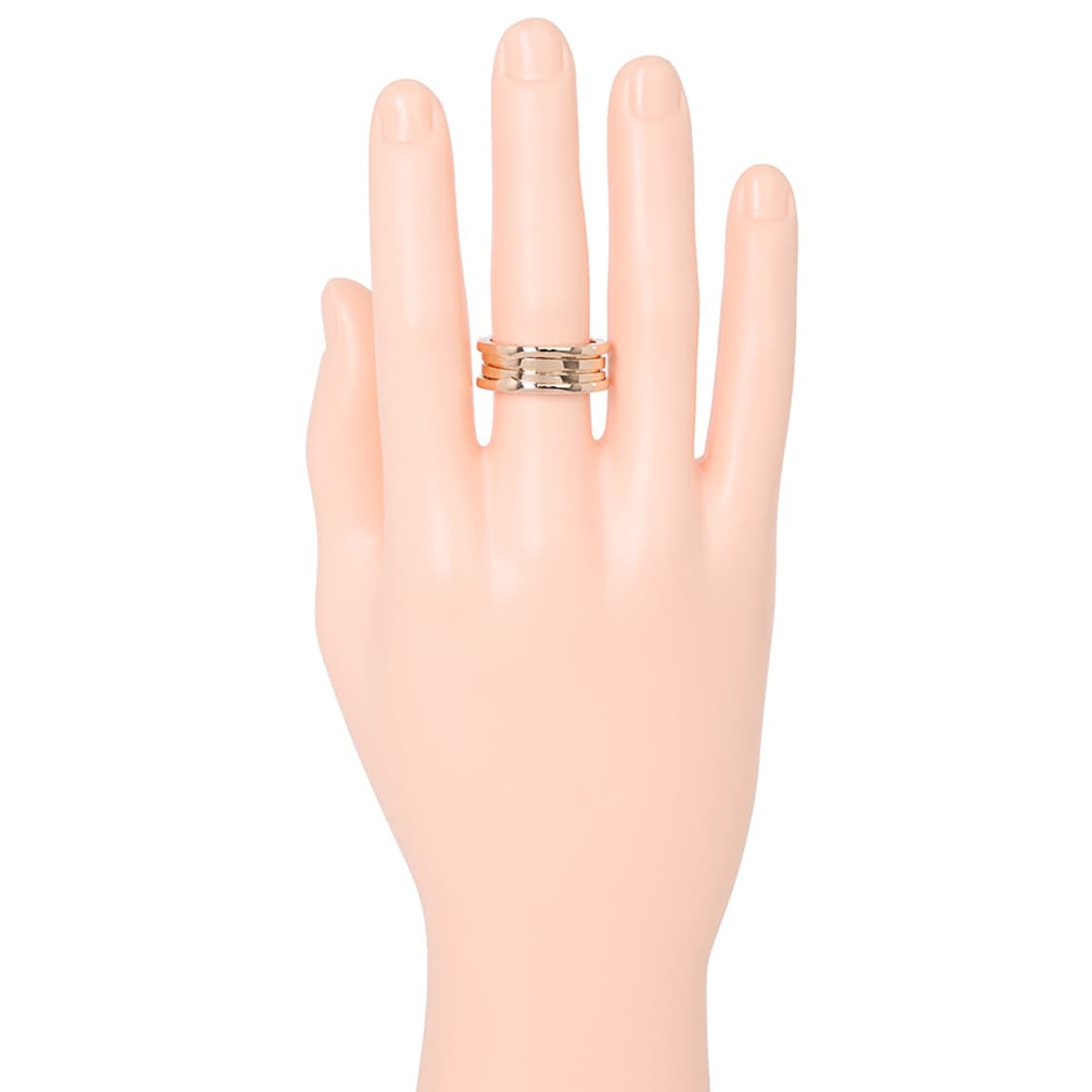불가리 비제로원 3밴드링 18kt 로즈골드 비제로반지 62호 상품이미지4