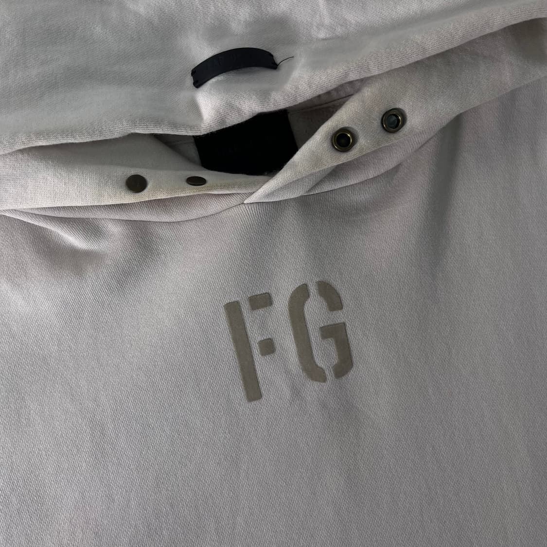 100 피오갓 FG로고  후드티  상품이미지3