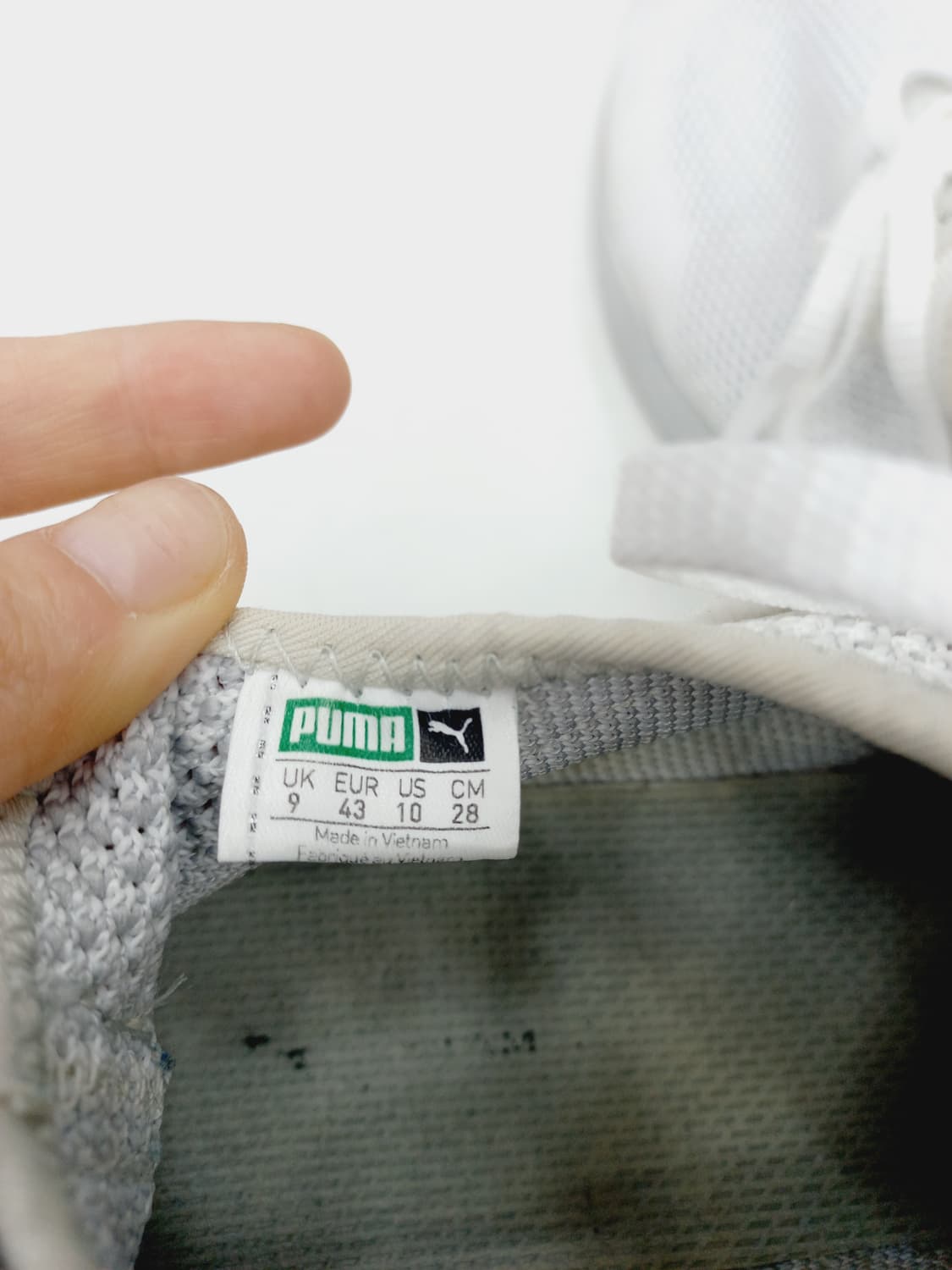 푸마 STMPD 콜라보 흰색 운동화 280mm 상품이미지2