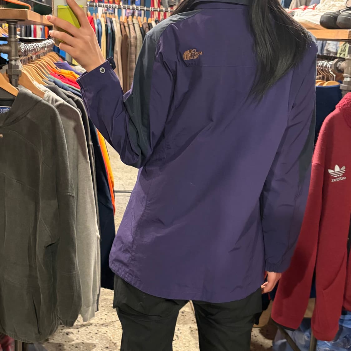 thenorthface 노스페이스 배색 바람막이 상품이미지10