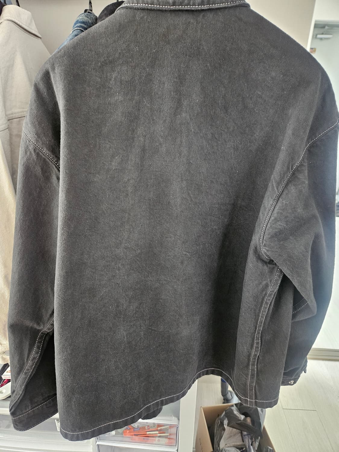 프라다 데님셋업 상품이미지4