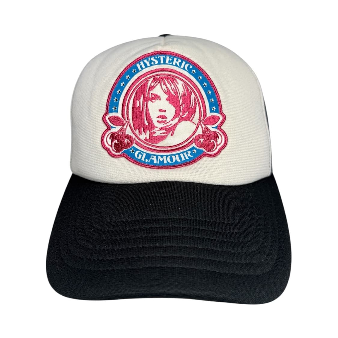 히스테릭 글래머 아카이브 라인스톤 히스걸 매쉬캡 볼캡 모자 상품이미지1