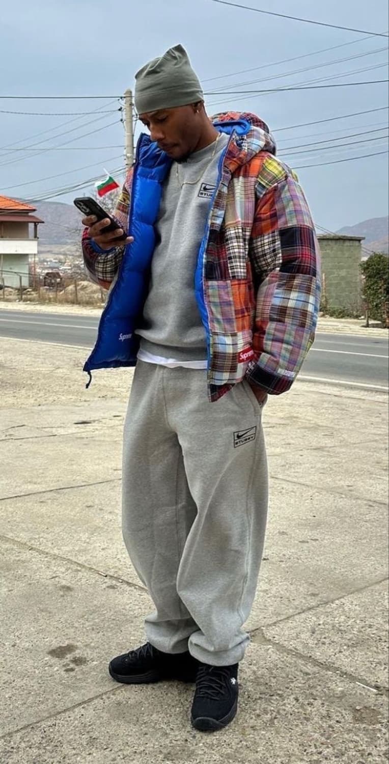 나이키 스투시 NRG  RA 플리스 팬츠 M 상품이미지3