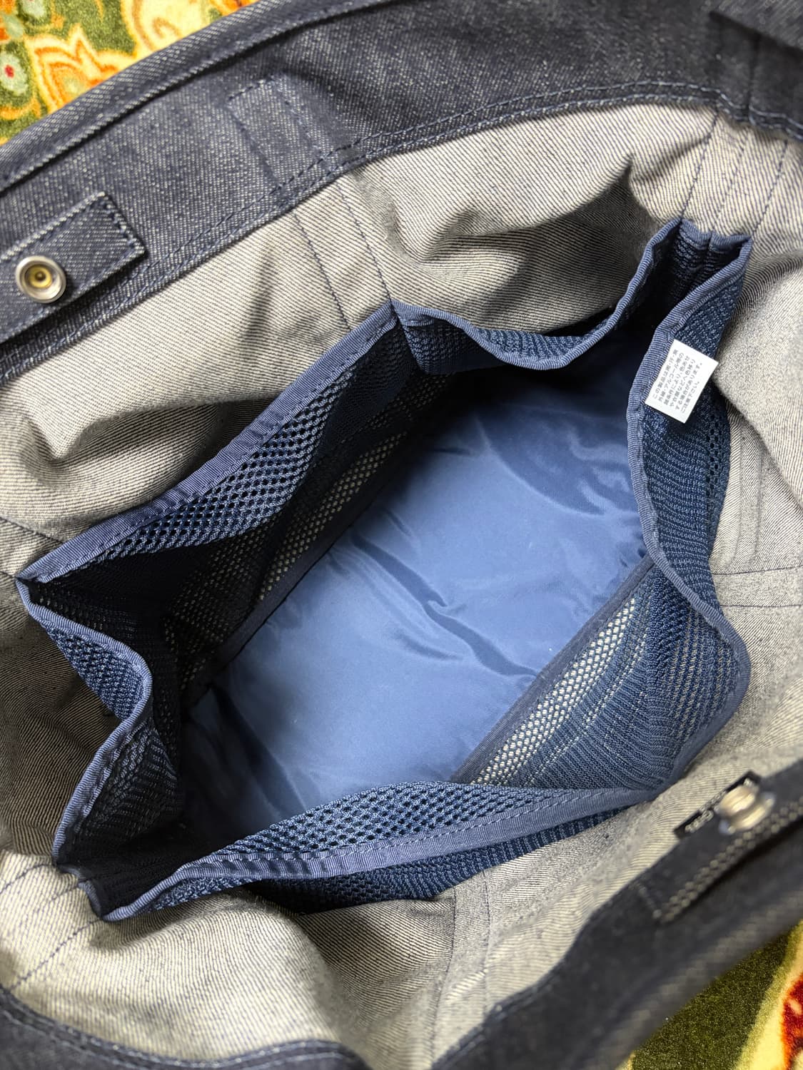 포터 데님 토트백 상품이미지4