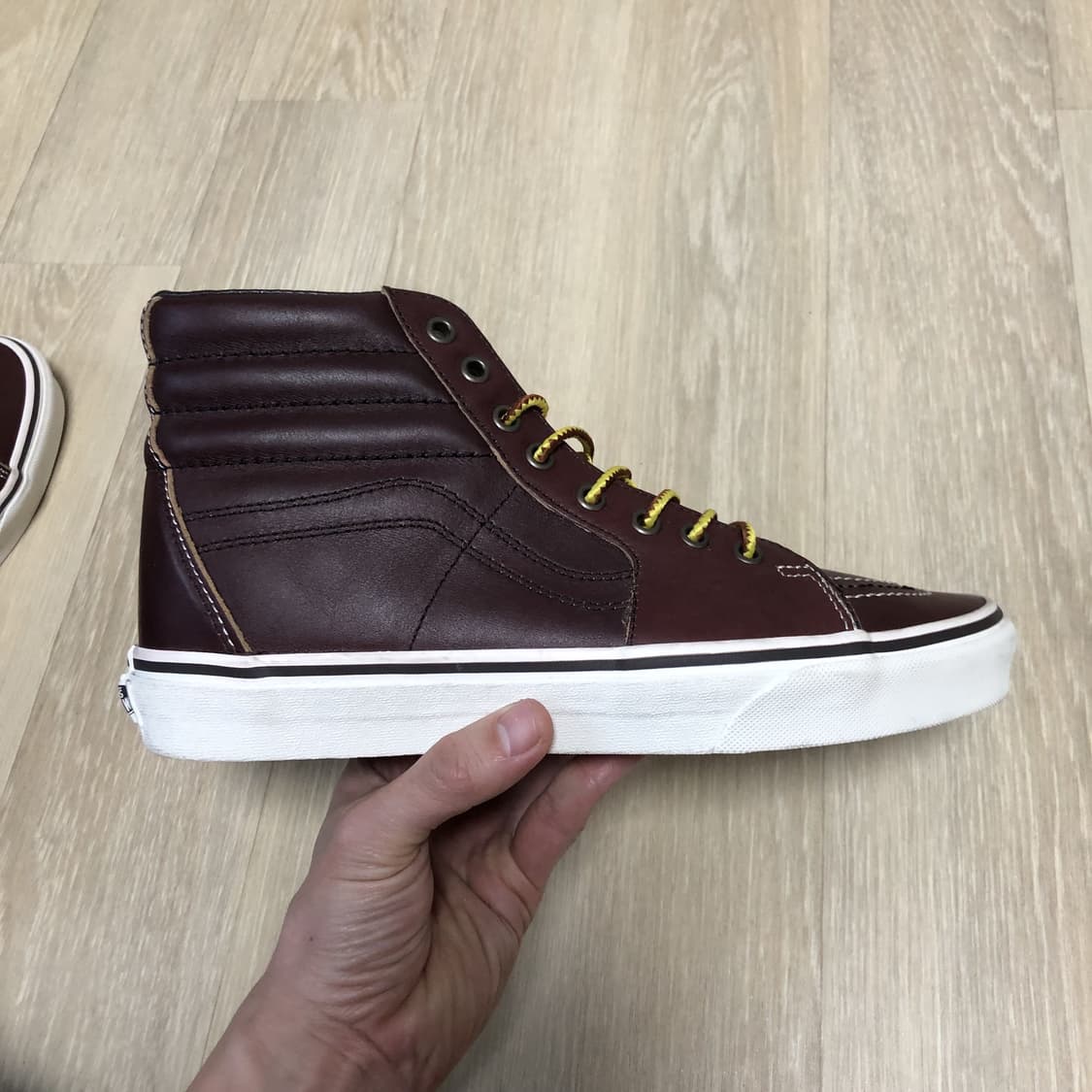 (265) 반스 VANS SK8-HI 그라운드 브레이커스 버건디 레더 상품이미지7