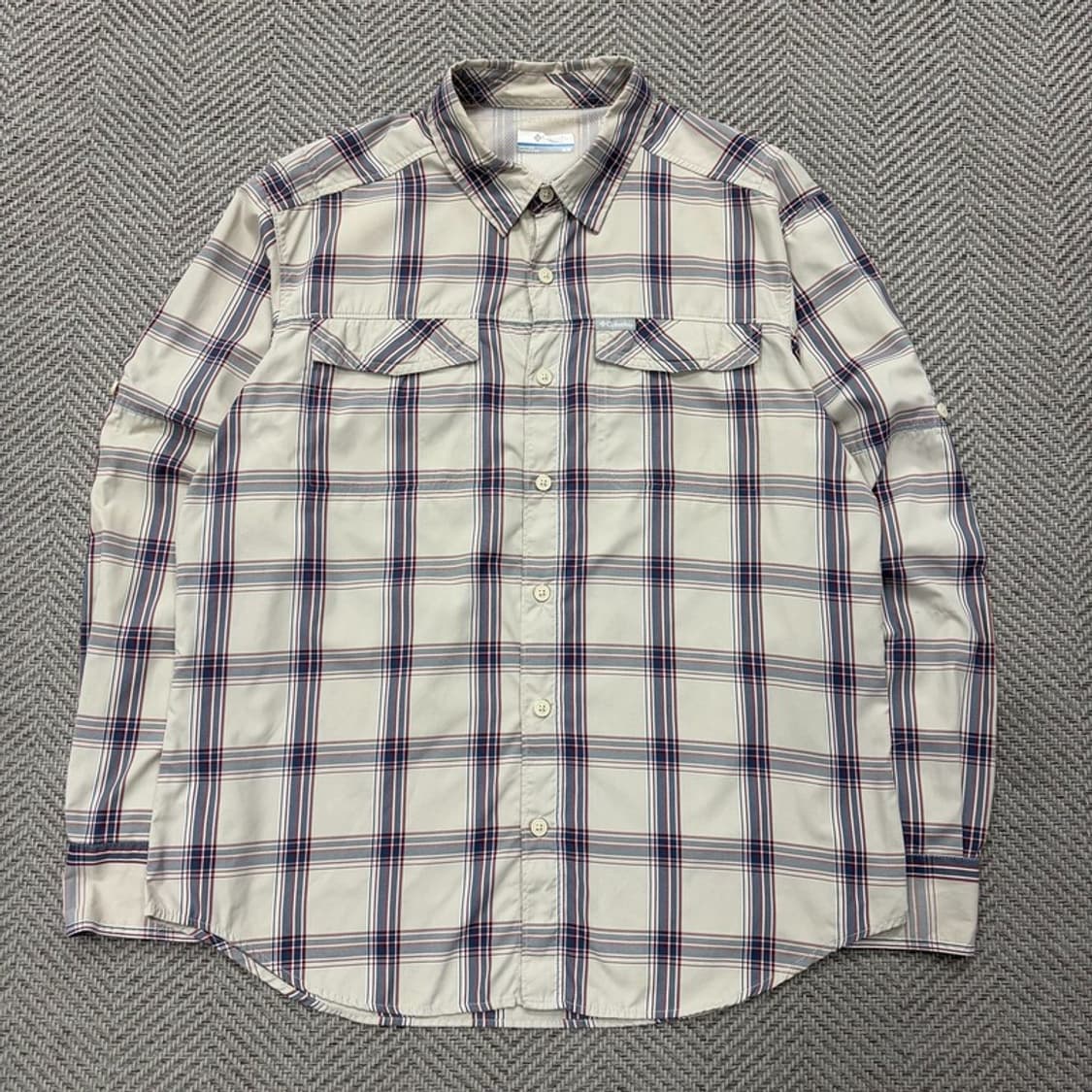 컬럼비아 체크 셔츠 v2681 상품이미지1