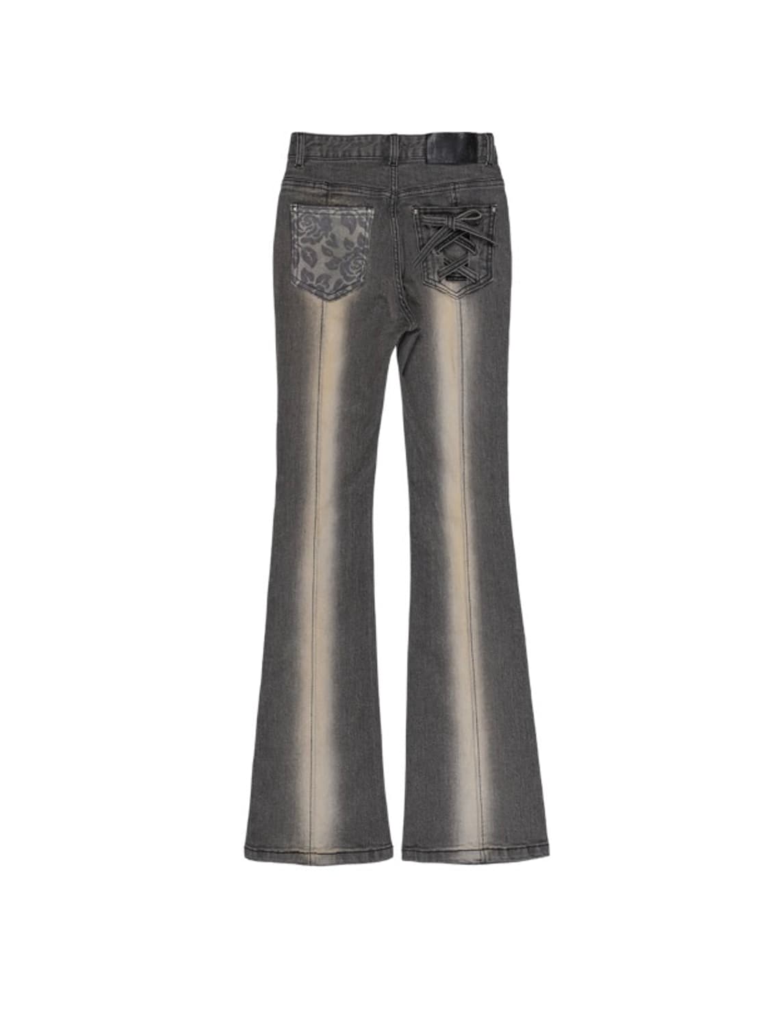 (새상품)달링유어배드 CORSET BOOTS CUT DENIM #DUST 상품이미지4