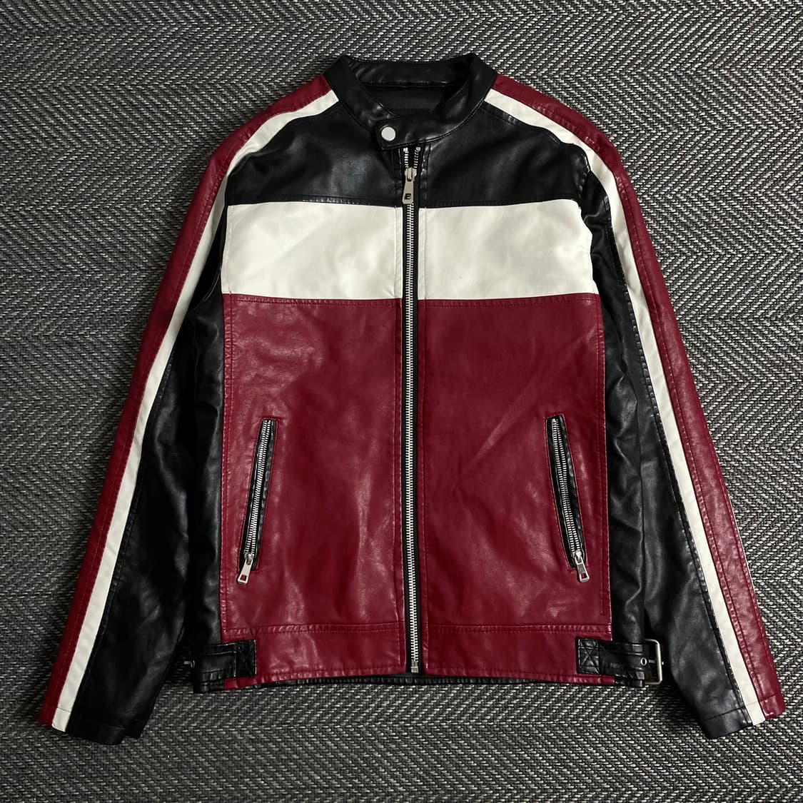 KATIE SETH 빈티지 카페레이서 레더 자켓y 3017 상품이미지2