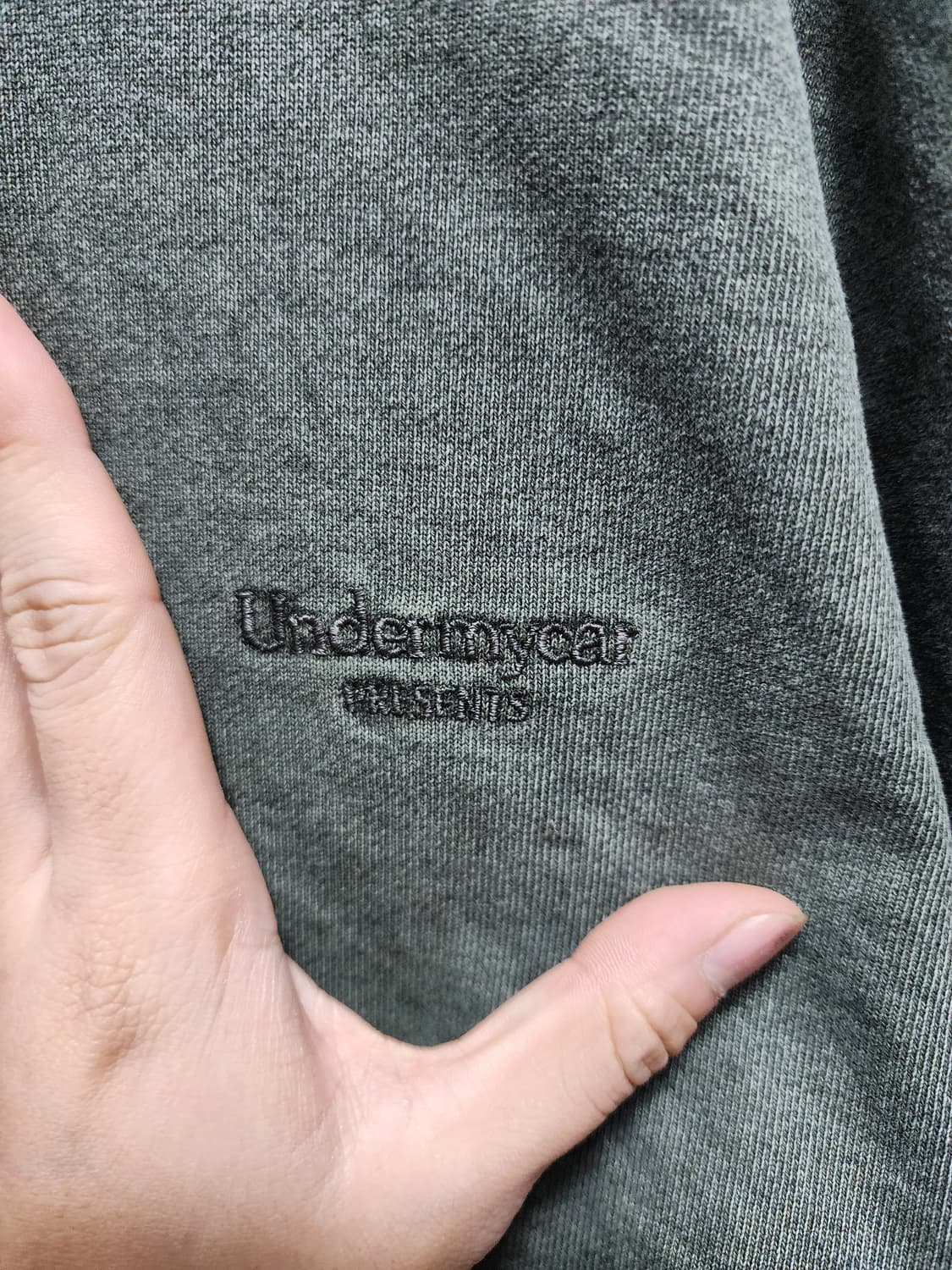 언더마이카 MU 헤비웨이스트 빈티지 후드티  상품이미지3