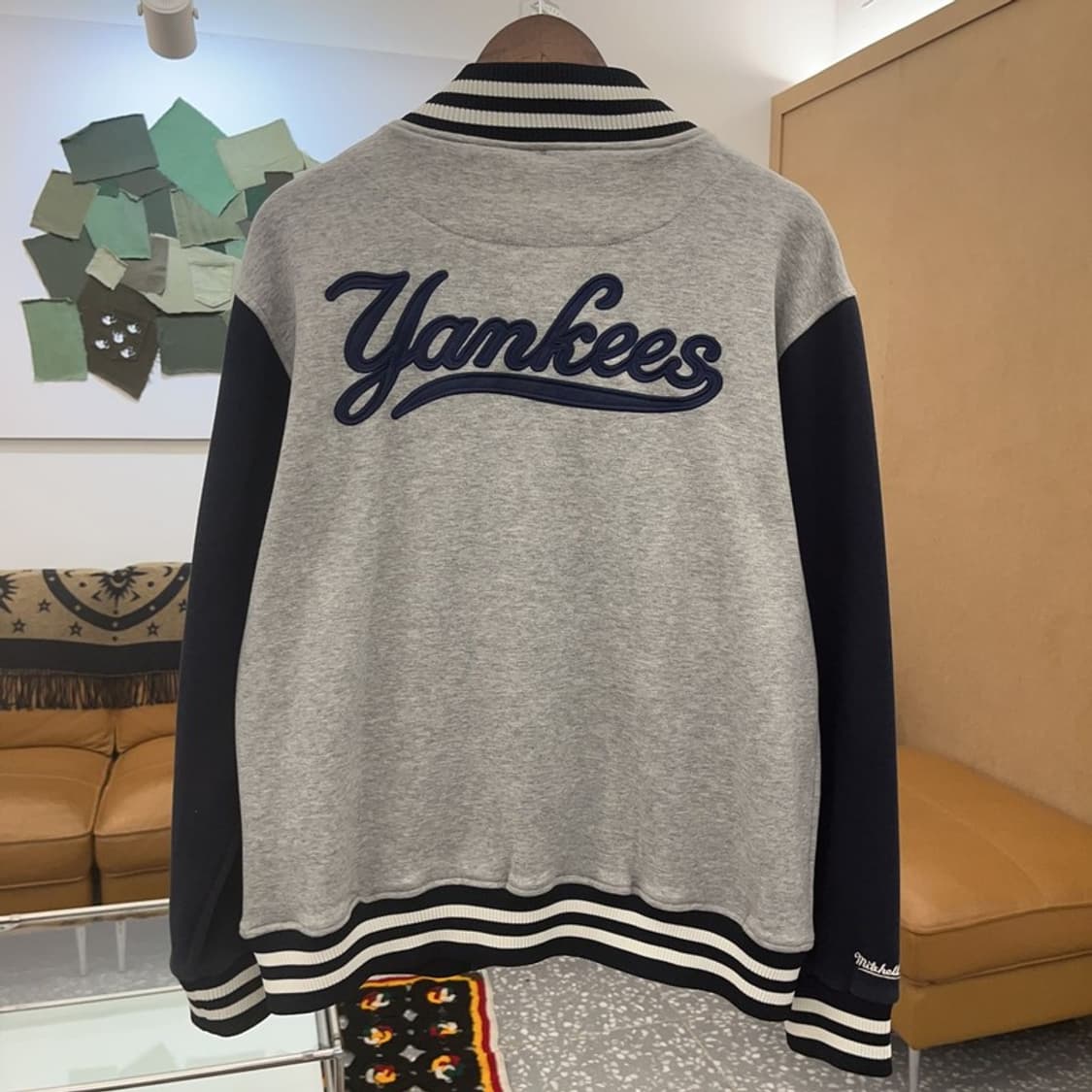 미첼엔네스 올드스쿨 뉴욕 양키스 바시티자켓 L C06698 상품이미지4