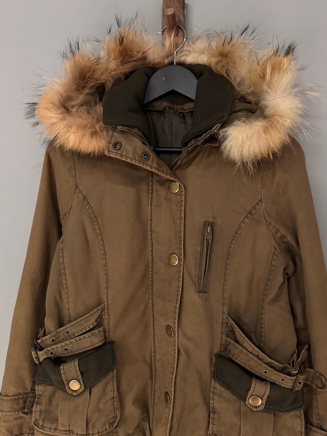 KY 디테일 투웨이 퍼 후드자켓 상품이미지3