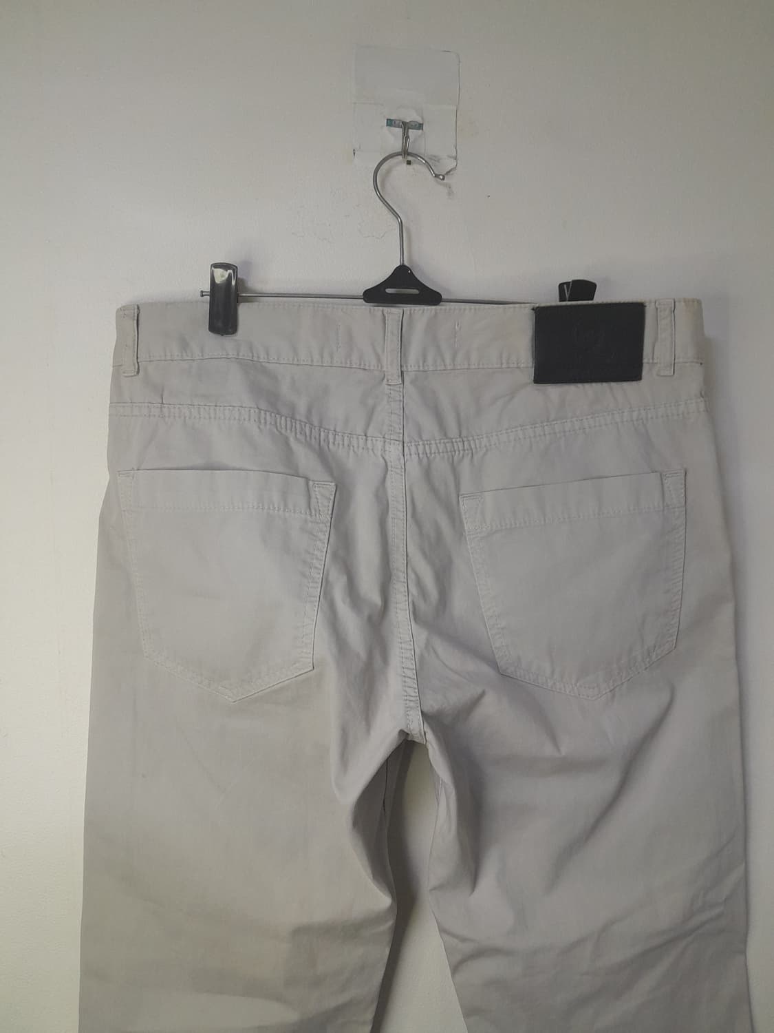 알렉산더 맥퀸 아이보리 코튼바지 32" 상품이미지4