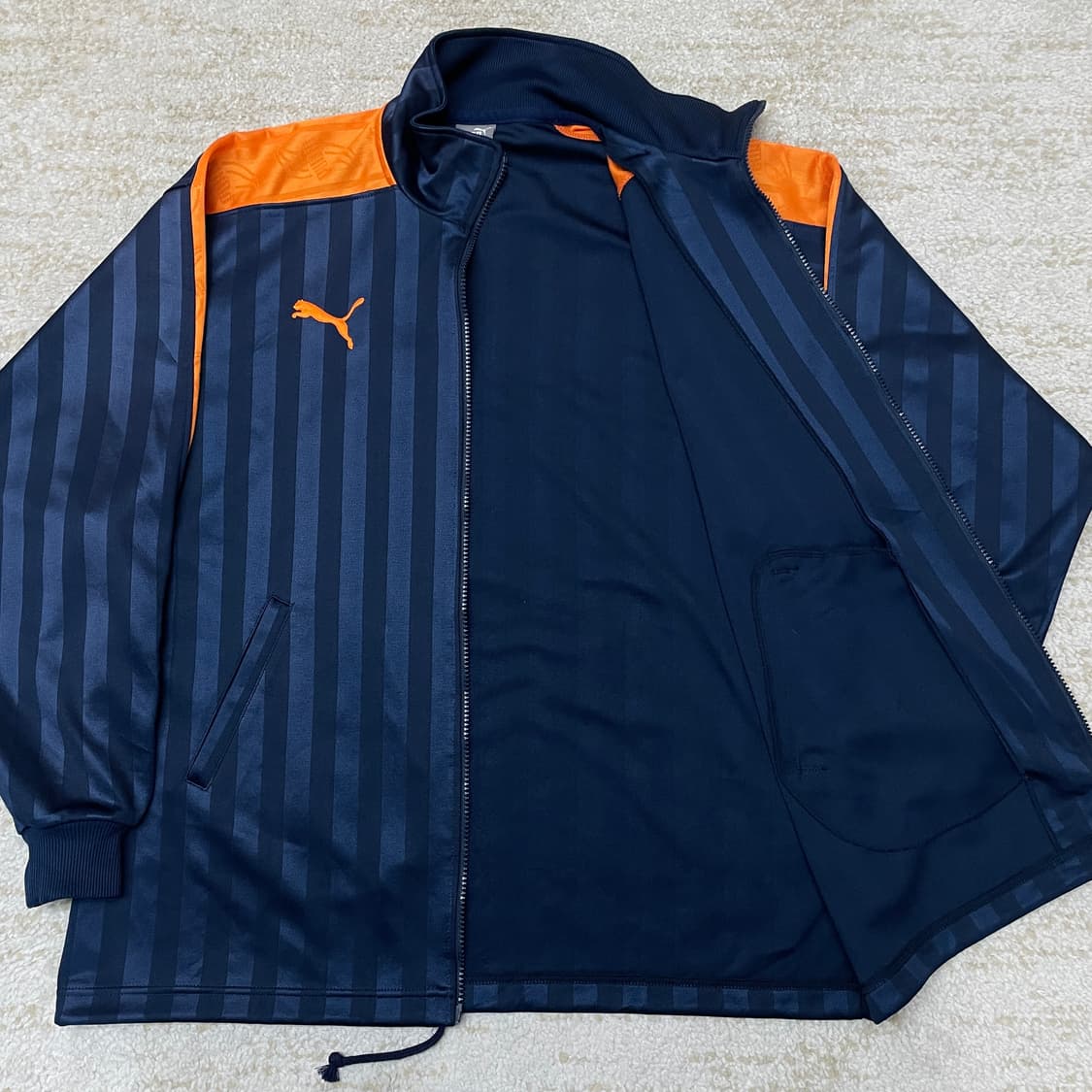 [M] 퓨마 스트라이프 트랙 자켓 웜업 트레이닝 자켓 상품이미지3