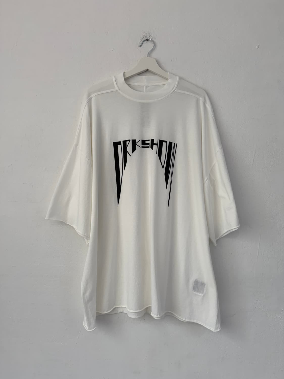 릭오웬스 DRKSHDW Tommy 오버핏 반팔 밀크 상품이미지1