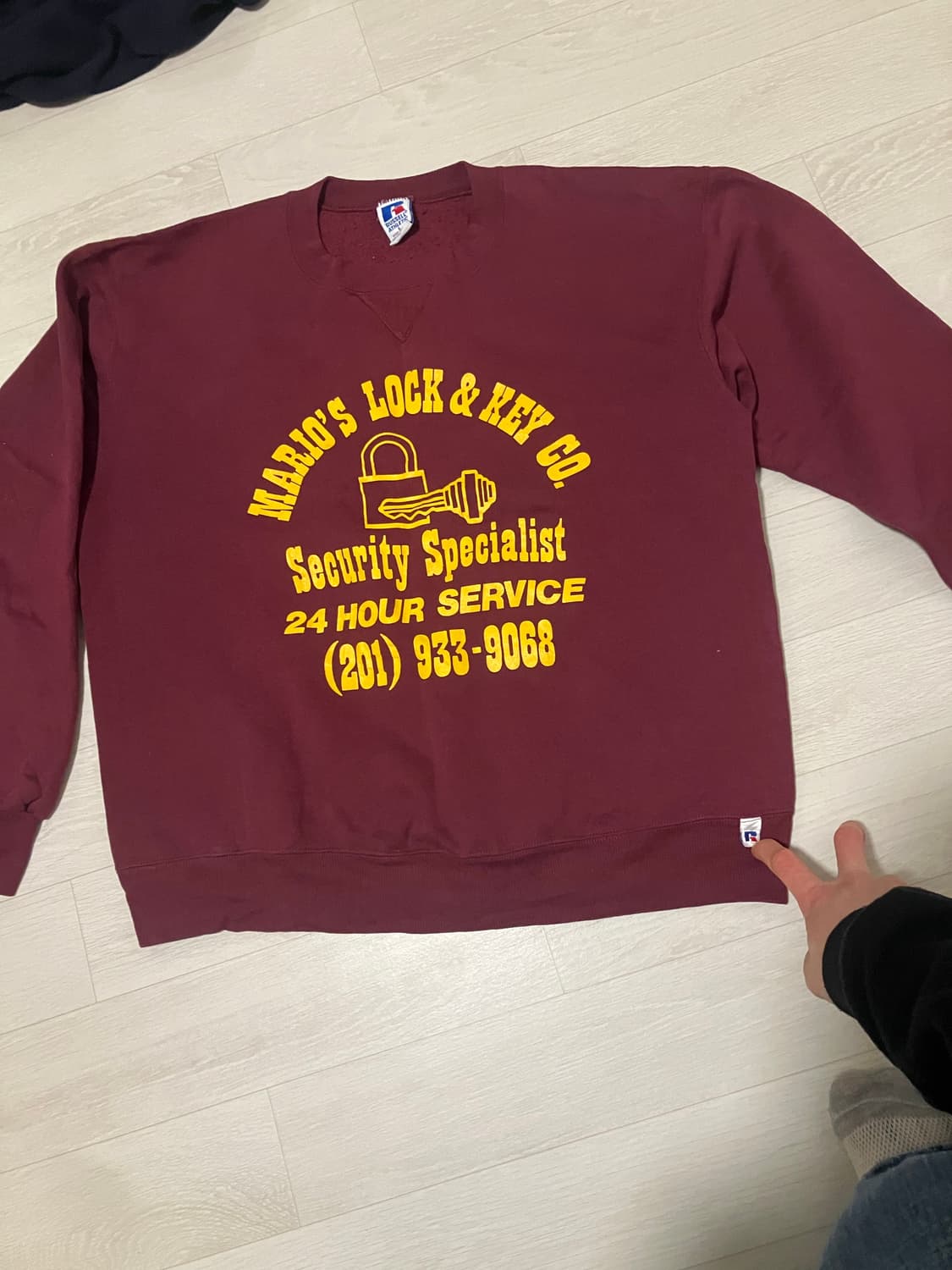 90’러셀 애슬레틱 맨투맨 L 상품이미지1