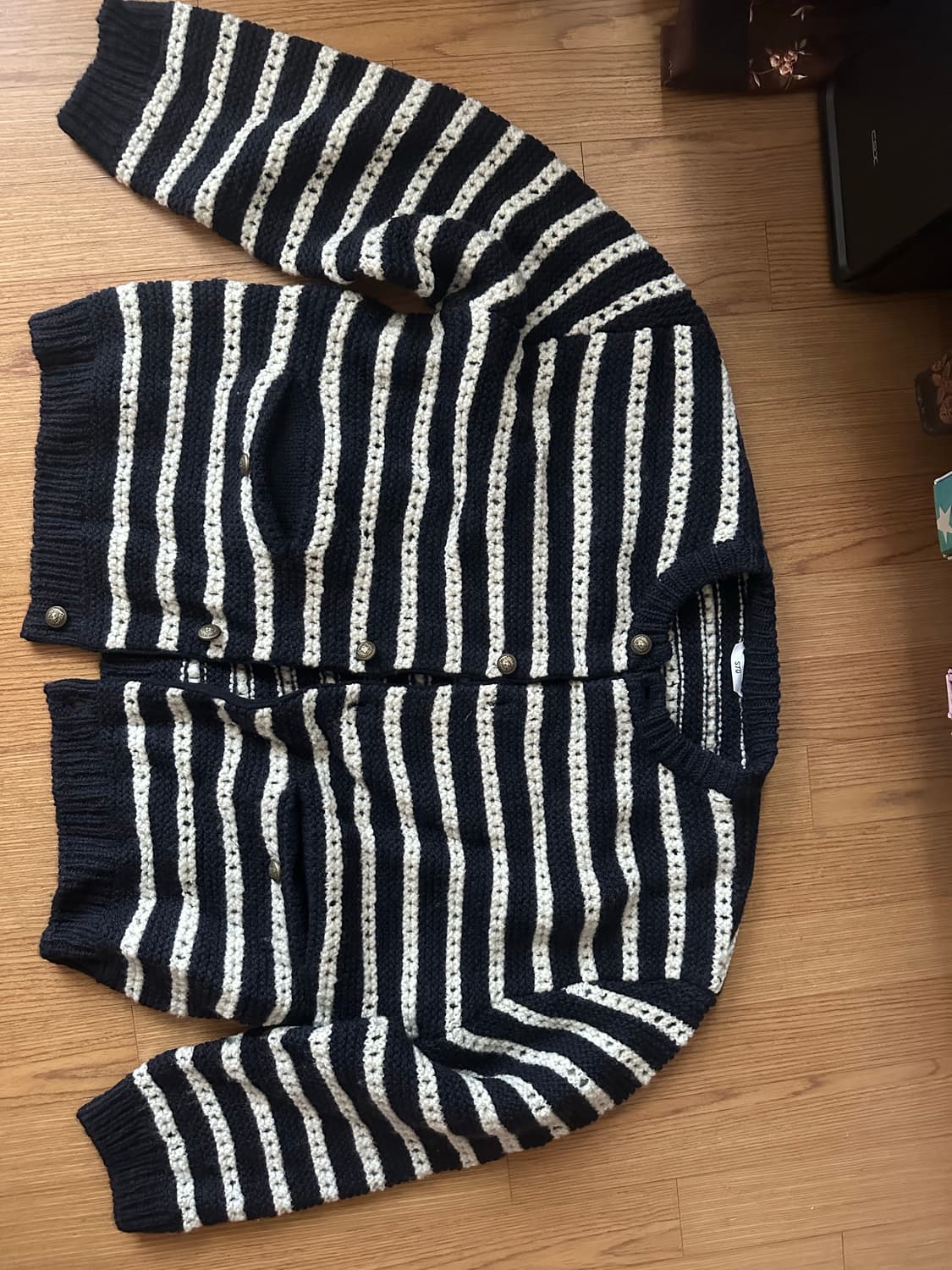 Stu 스트라이프 가디건 L 상품이미지2