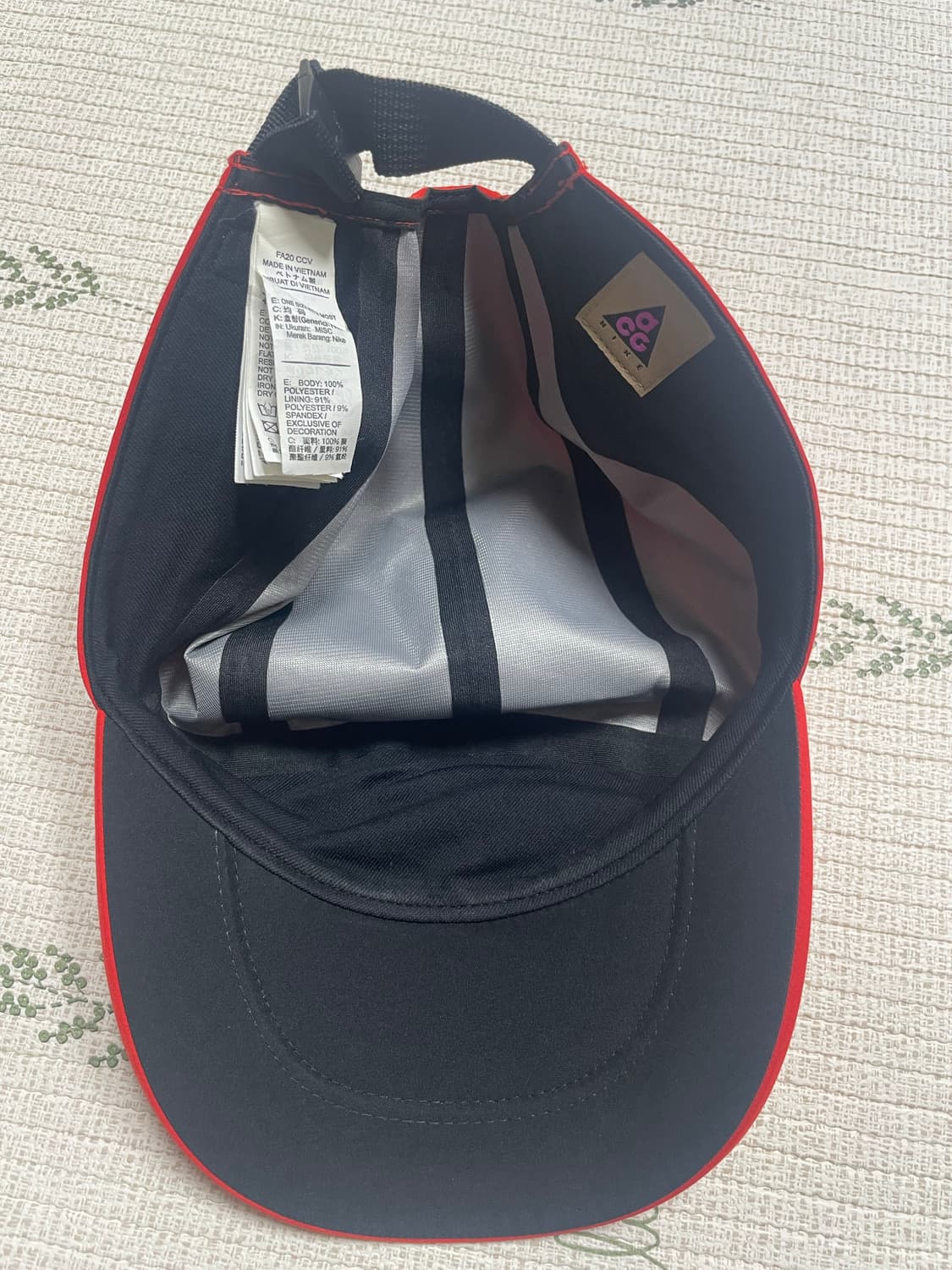 나이키 ACG 테일윈드 고어텍스 캡 레드 상품이미지4