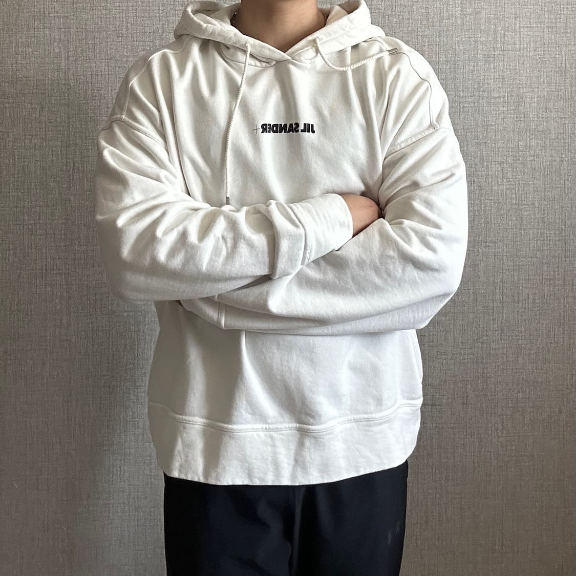 Jil Sander 질 샌더 미드로고 후드티 XL 상품이미지3