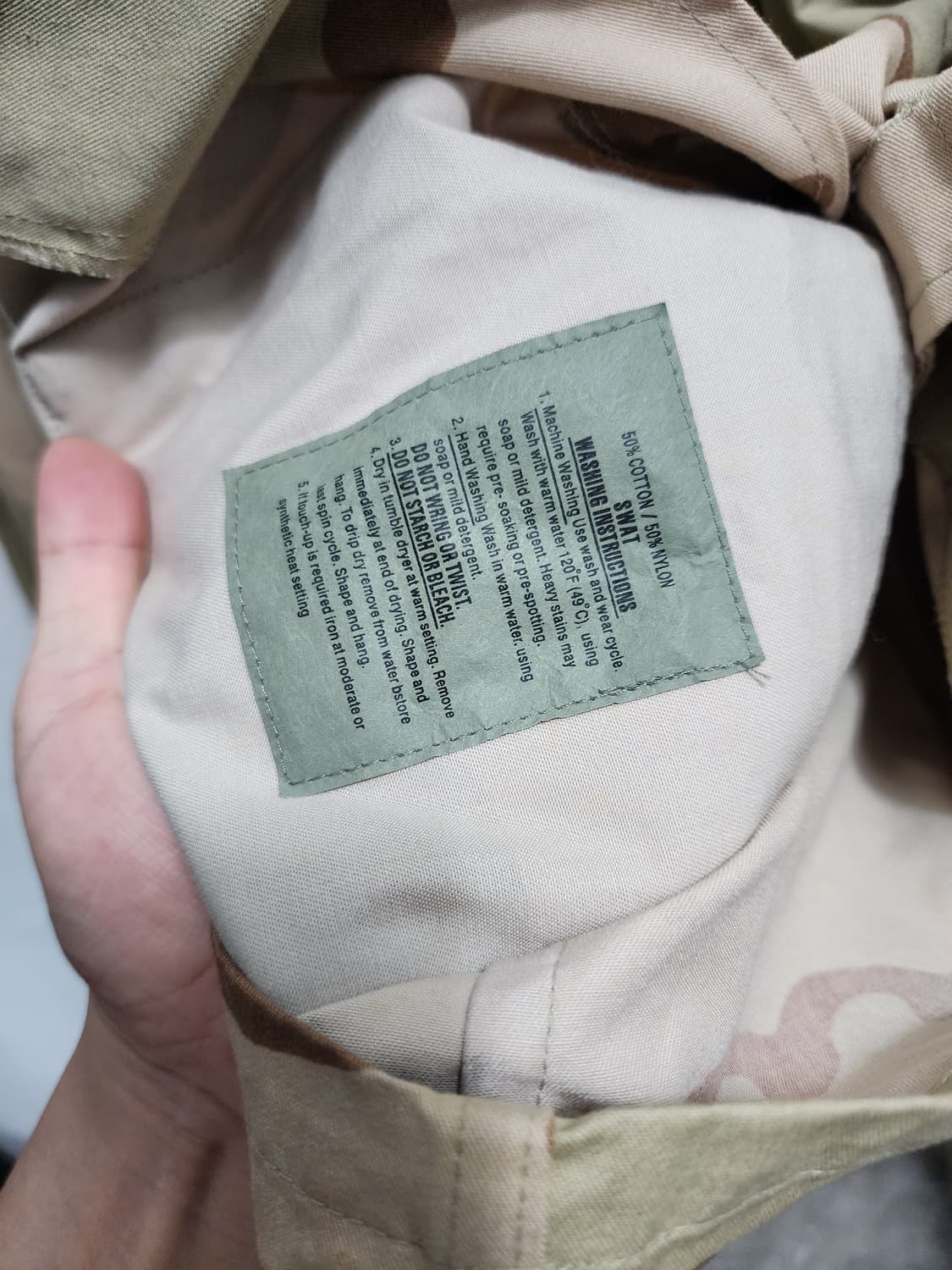 US ARMY 미군 데저트 밀리터리 셔츠 상품이미지7
