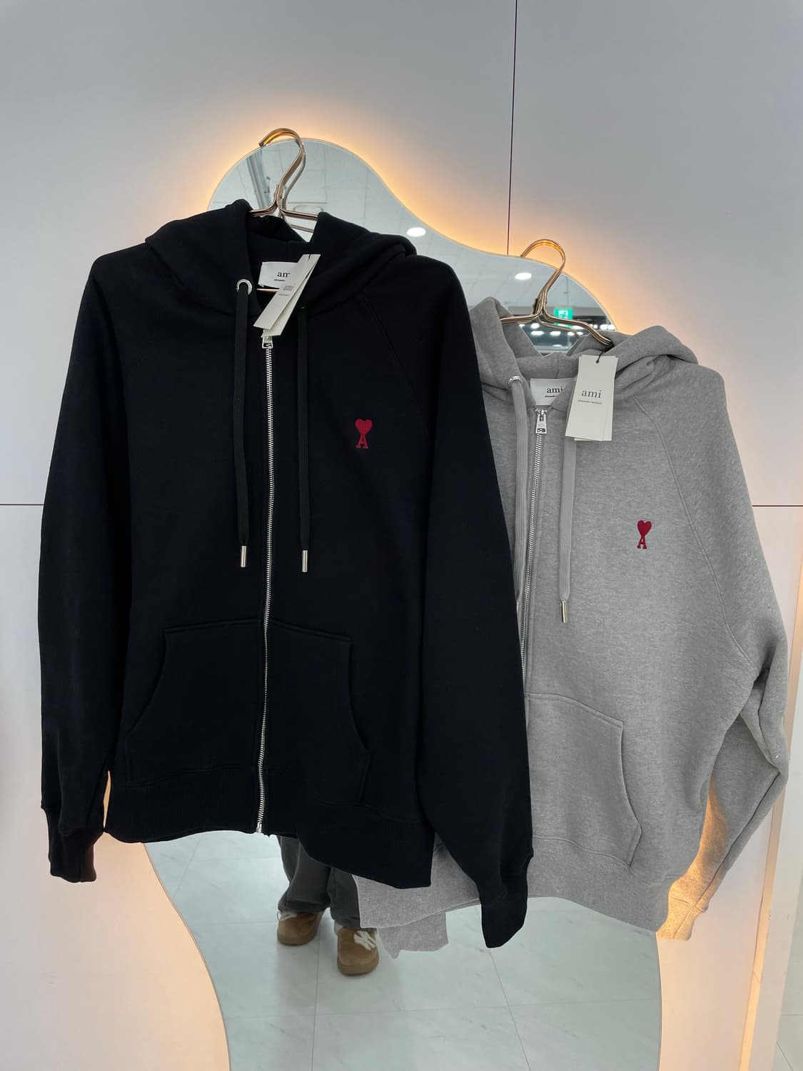 [정품] [새상품] 아미 스몰하트 후드집업 남여공용 상품이미지1