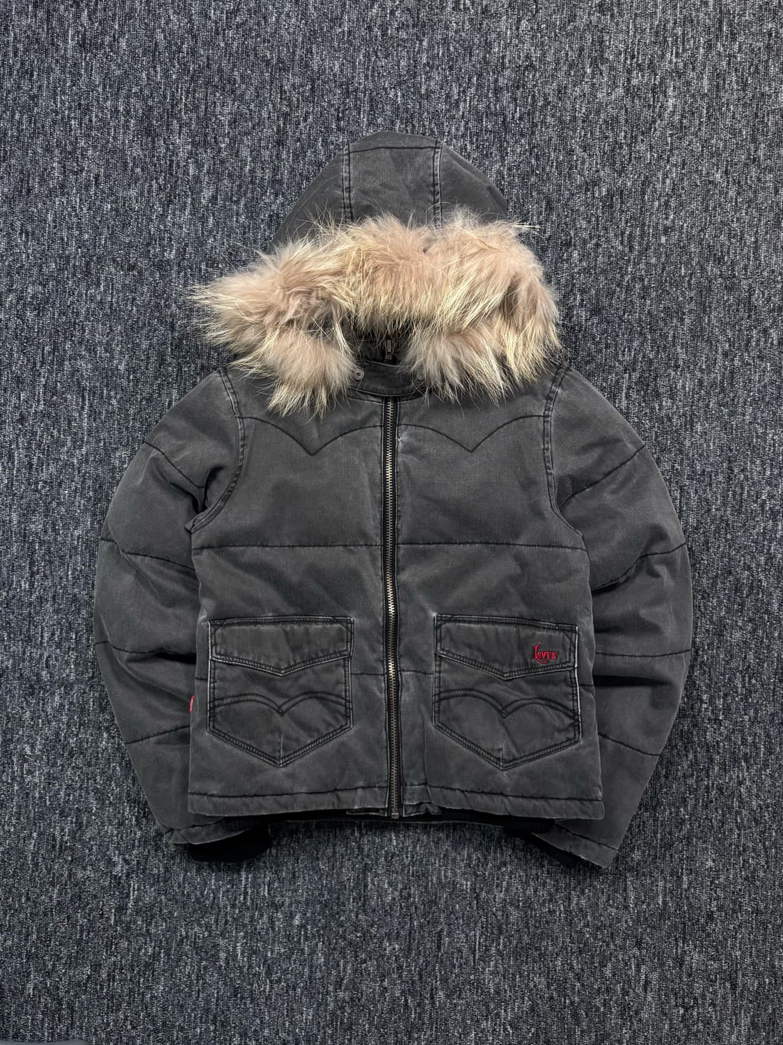 리바이스 퍼 후드 자켓 상품이미지3