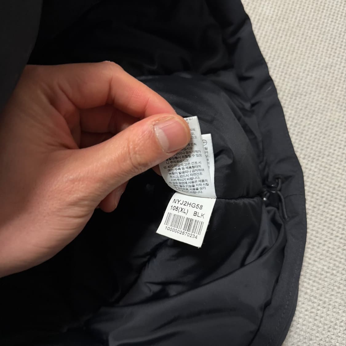 노스페이스 화이트라벨 하이벤트 패딩 파카 상품이미지5