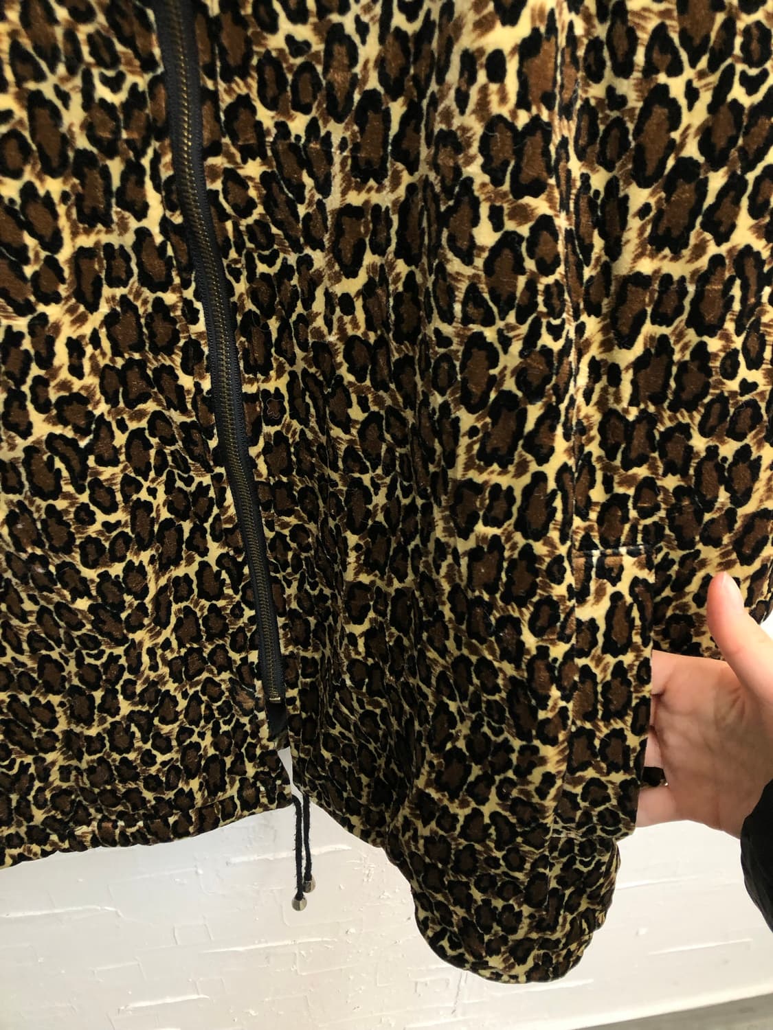 leopard velvet jumper 상품이미지5