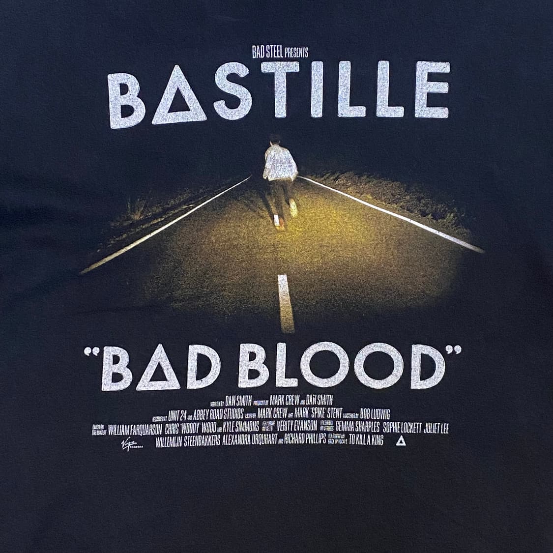 미국 빈티지 밴드 바스틸 배드블러드 투어 락티셔츠 상품이미지3