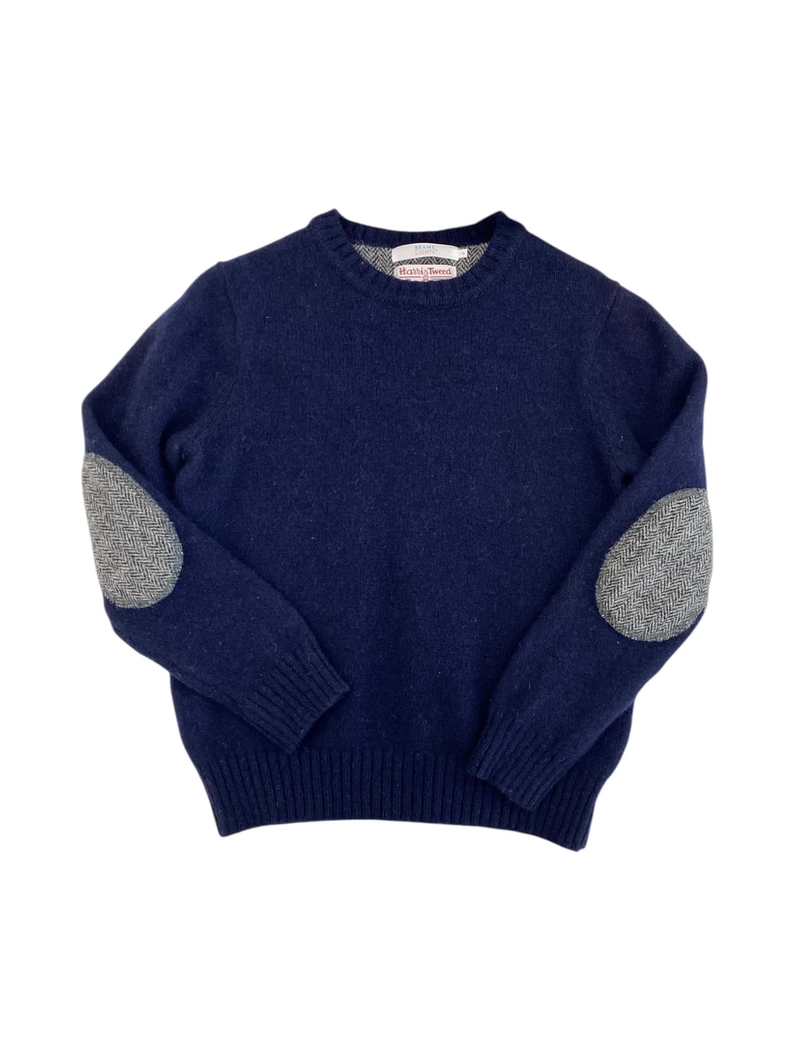 빔즈 라이트 X 헤리스 트위드 패치 스웨터 상품이미지1