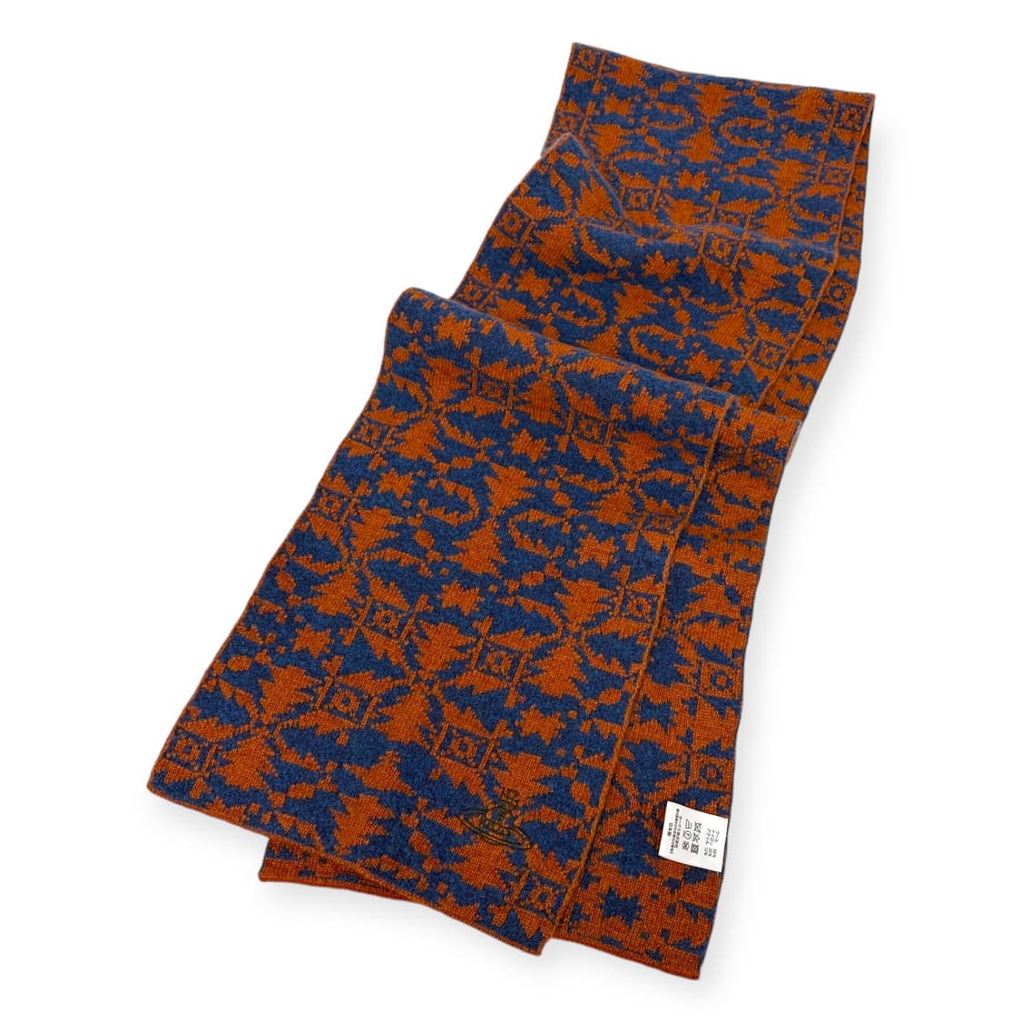 비비안웨스트우드 오브 패턴 머플러 목도리 상품이미지4