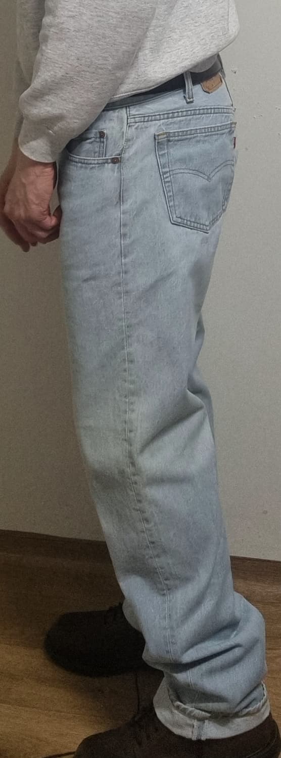 리바이스 501 made in usa 연청 상품이미지2