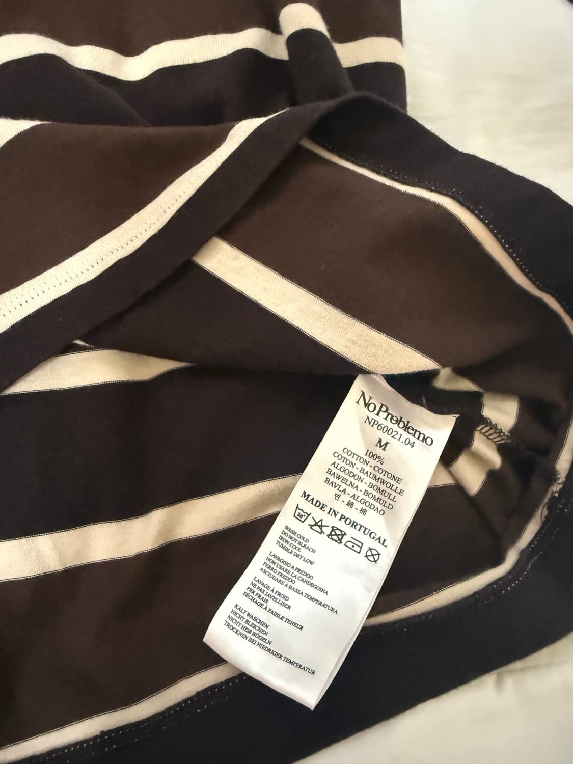 노프라블레모 스트라이프 티셔츠 / 웍스아웃 상품이미지4