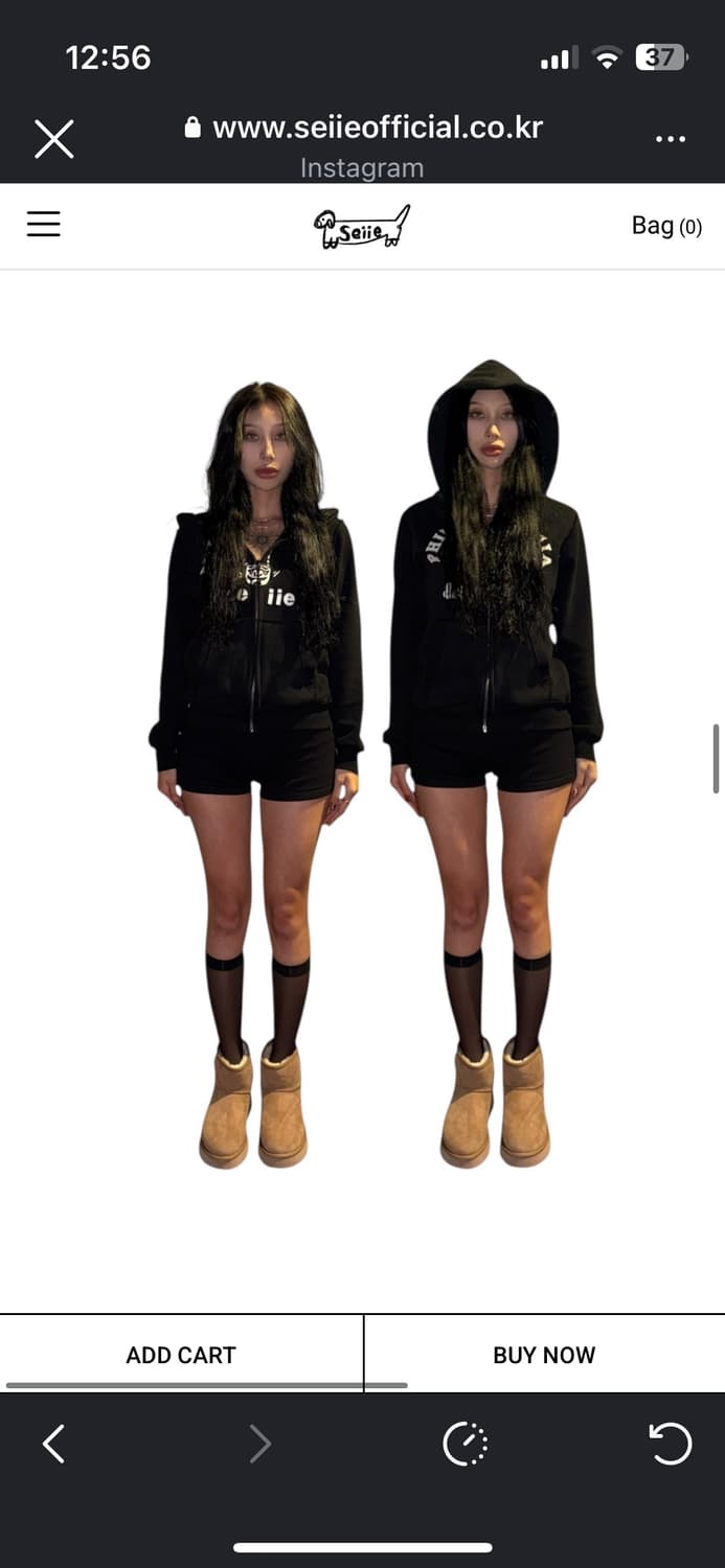 세이에 홍주 후드집업 상품이미지3