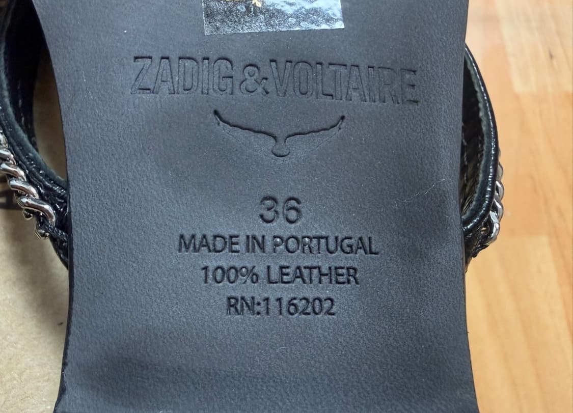 자딕앤볼테르(Zadig & Voltaire) 록지(Rockzy) 블랙 가 상품이미지3